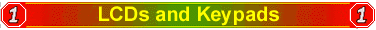Microcontroller Character LCDs and Keypads