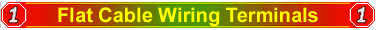 Flat Cable Wiring Terminals