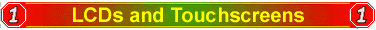 LCD and Touchscreens Comparison Chart