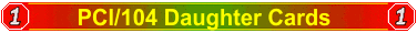 PC/104 Daughter Cards