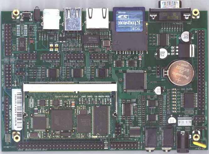 SoM-100ES with SODIMM SoM-400EM Installed