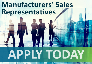 Manufacturers' Sales Representatives Wanted